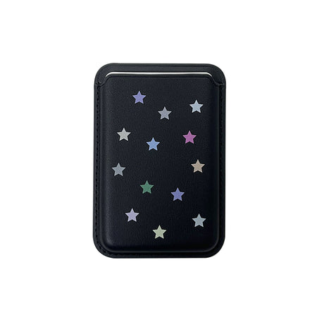 star magsafe black card wallet (single product)