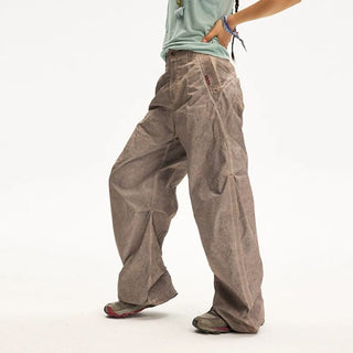 [Monterest] UPF50+ Washed Pleated Wide Pants