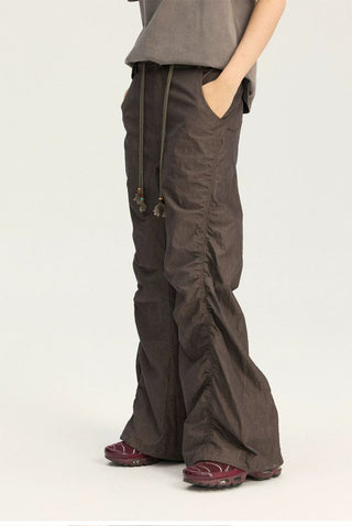 [Monterest] Washed Pleated Wide Leg Pants