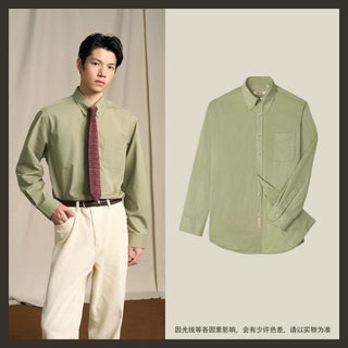 [CULTUM] Brushed Cotton OCBD Shirt