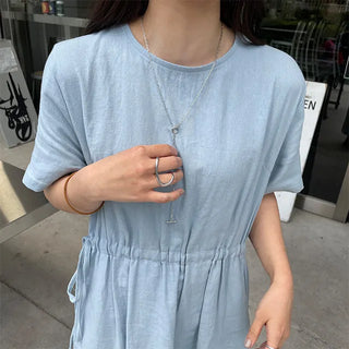 long round loop necklace