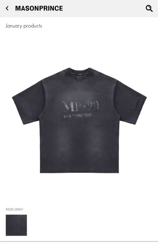 MASONPRINCE Printed T-Shirt