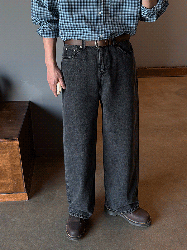 Level Daily Wide Denim Pants