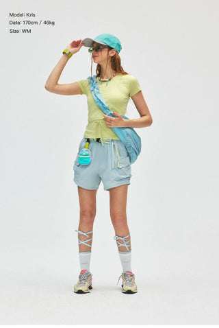 [Monterest] Slim Fit Tank & Tie-Front Tee Set