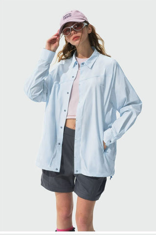 [Monterest] Water Repellent Lightweight Snap Shirt