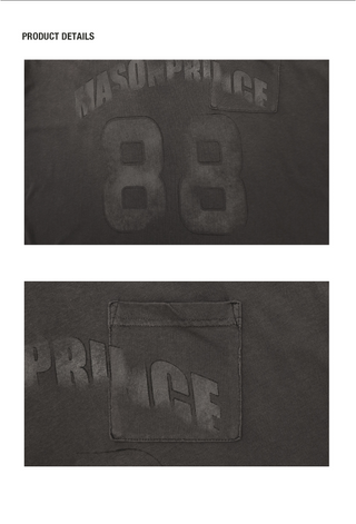 [MASONPRINCE] Distressed Loose Short Sleeves T-shirt