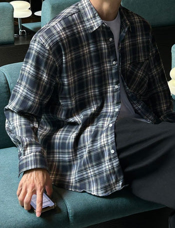 Lagoon Plaid Shirt (3 colors)