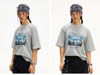 [Monterest] Quick-Dry Graphic Print T-Shirt