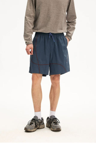 [Monterest] Water Repellent Contrast Stitch Shorts