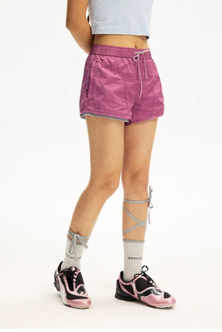 [Monterest] Layered A-Line Running Shorts