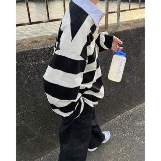 Rugby Border Long T-Shirt