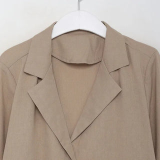 Basic linen jacket