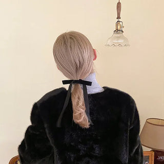 Ribbon hair tie