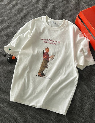 Merry Kevin Short Sleeve T-shirt (3 types)