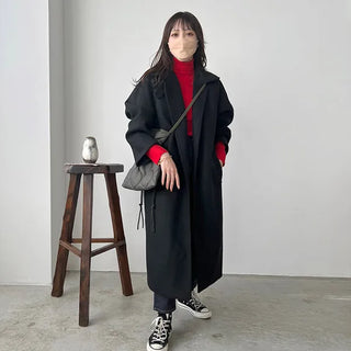 Wool long coat