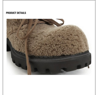 MASONPRINCE Fleece Short Winter Boots