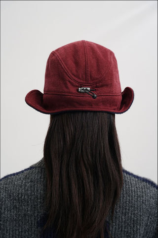 [MASONPRINCE] Fleece Worker Hat with Ear Flaps