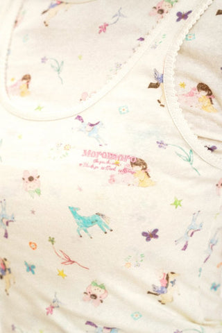 [Moromoro2] Horse & Rabbit Print Tank Top /  T-Shirt