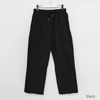 Nylon Easy Cargo Pants