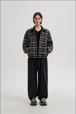 [MASONPRINCE] Plaid Brushed Cotton Jacket