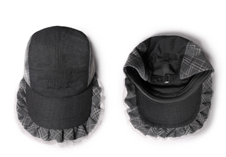 [Moromoro2] Wool Blend Double Trim Baseball  Cap