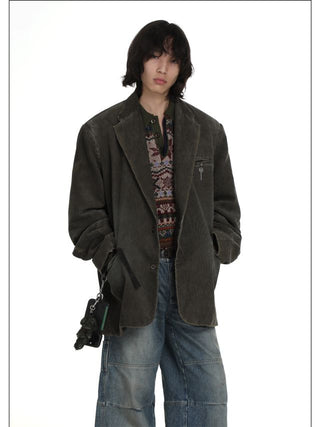 MASONPRINCE Oversized Corduroy Blazer