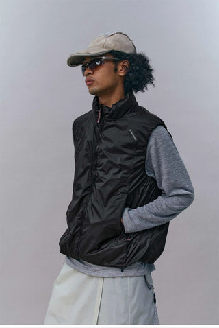 [Monterest] Water-Resistant Padded Stand Collar Vest