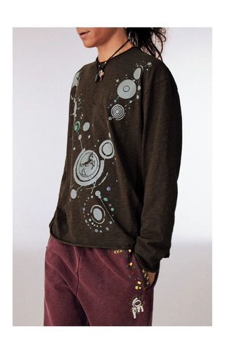 [CONP] Horsehead Nebula Print Long Sleeve Tee