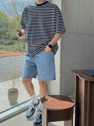 Low Stripe 1/2 T-shirt