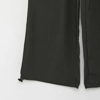 Nylon string cargo pants