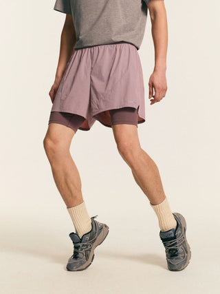 [Monterest] UPF50+ 2-in-1 Stretch Sport Shorts