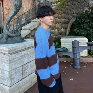 Border brush knit
