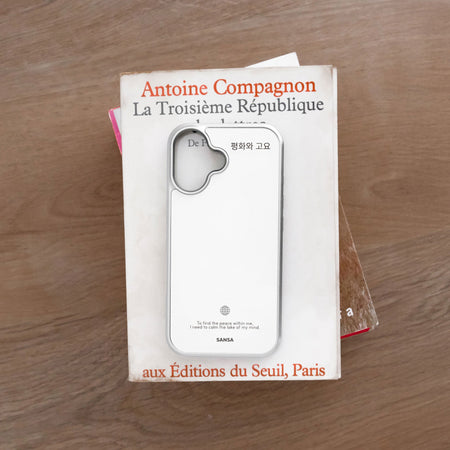 (MagSafe)Silver Bumper Case_The Text