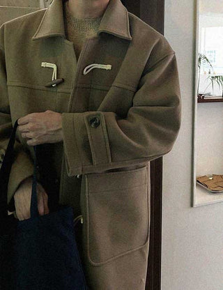 New York Wool Over Duffle Coat (3 colors)