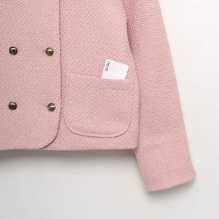 Tweed wool double jacket