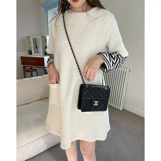 Tweed mini dress