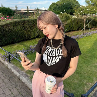 Heart Crop T-shirt