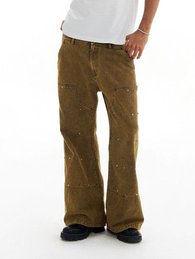 CONP Diamond Work Pants (Dark Beige)
