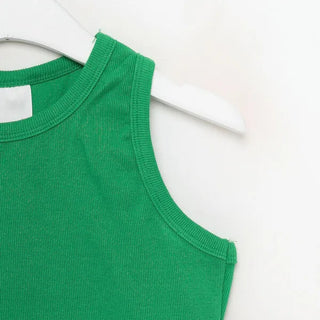 Ribbed Crop Sleeveless