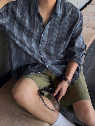 Bird Multi-Stripe Shirt