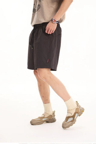 [Monterest] Textured Nylon Drawstring Shorts