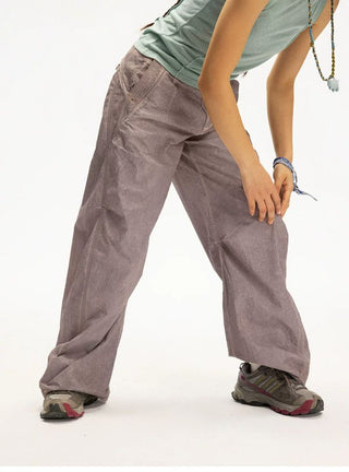 [Monterest] UPF50+ Washed Pleated Wide Pants