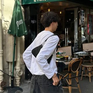 Basic long-sleeved T-shirt