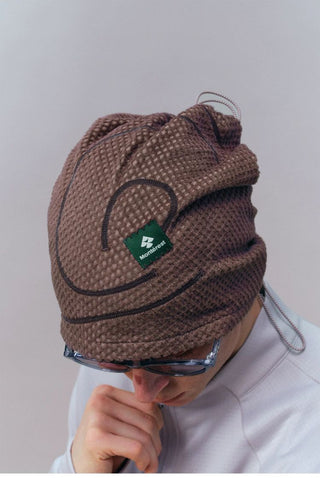 [Monterest] Fleece Beanie with Dual Track Drawstring