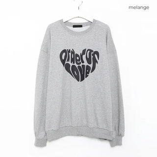 Heart logo sweatshirt