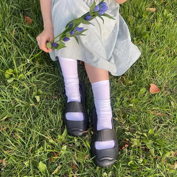 Colored knee socks