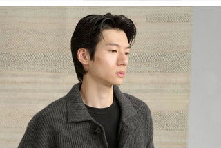 [CULTUM] Wool Collar Button Cardigan