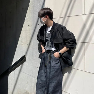 Raglan pocket jacket