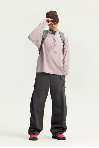 [Monterest] Waffle Knit Quick-Dry Long Sleeve Tee