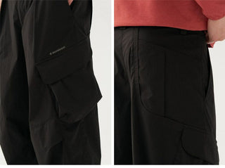 [Monterest] Water-Resistant Wide Leg Work Pants
